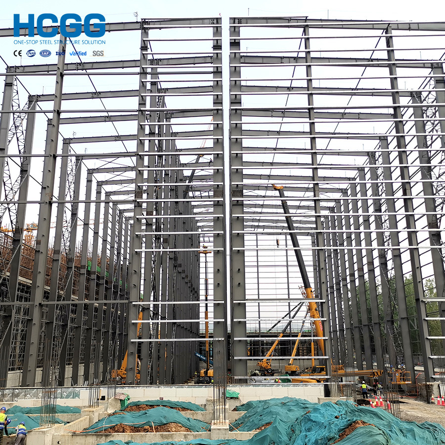 Customizable Prefab Steel Building with Large Span