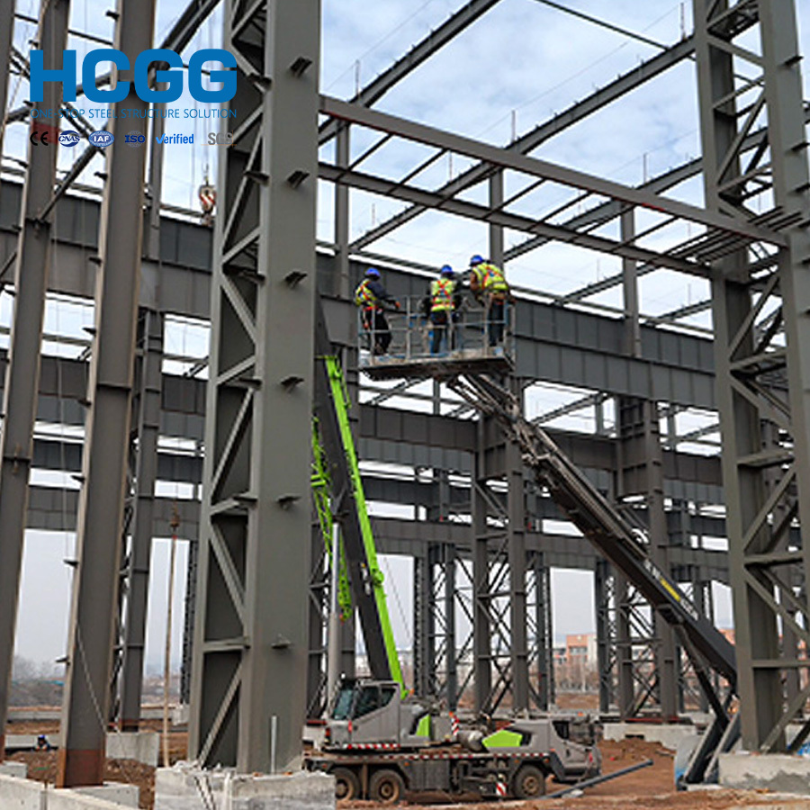 Long-span Steel Workshop with Heavy-duty Load