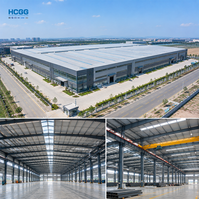 Chất lượng Clear Span Công nghiệp Xây dựng Thép cấu trúc Nhà máy sản xuất chống gió Nhà máy